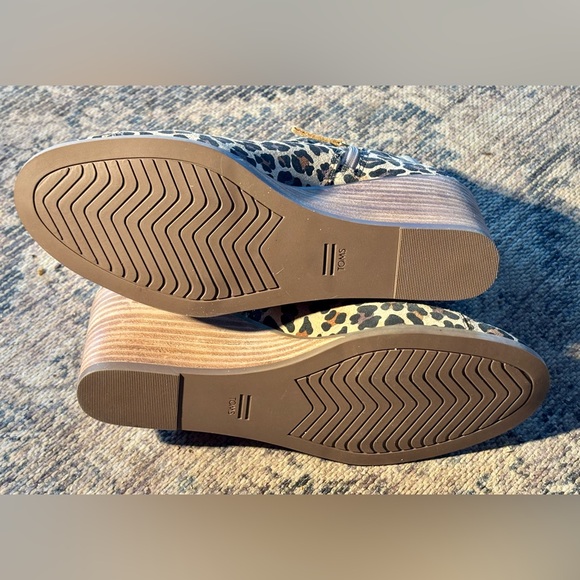 ⭐️TOMS Sadie Boot Size 8 Tan Leopard Print⭐️ NWT - Picture 6 of 11